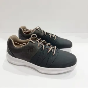 Foot Joy Men's Wide Contour Casual Golf Shoes charcoal Spikeless