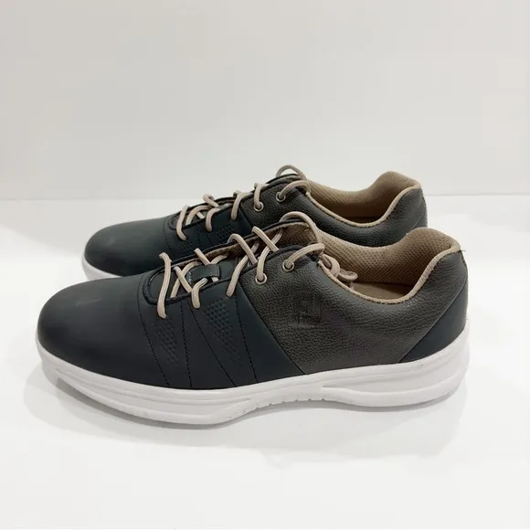 Foot Joy Men's Wide Contour Casual Golf Shoes charcoal Spikeless