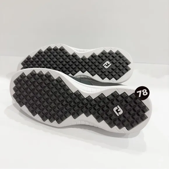 Foot Joy Men's Wide Contour Casual Golf Shoes charcoal Spikeless