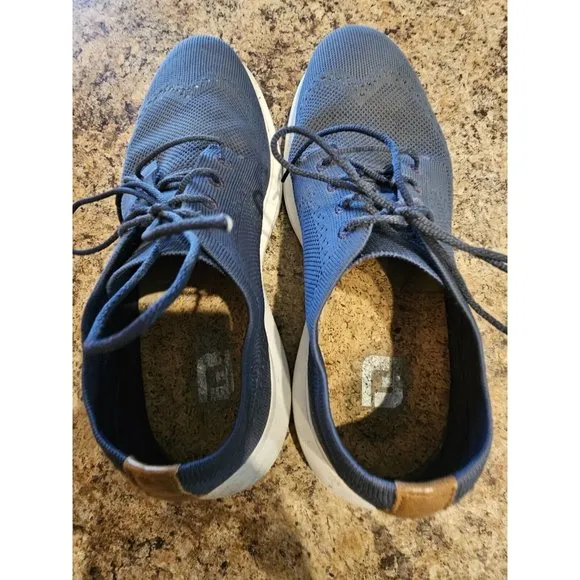 Footjoy Flex LE2 Spikeless Golf Shoes Blue Men's Size 10.5 Athletic