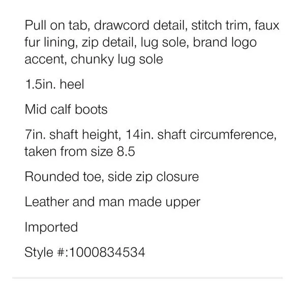 Franco Sarto Galaxy Boots- Black