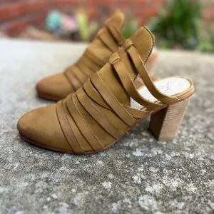Free People Byron Strappy leather Mules size 39 8.5