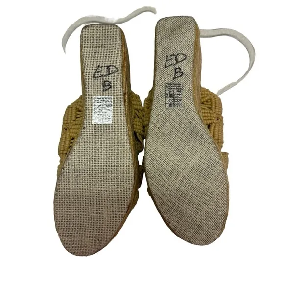 Free People Highline Espadrille Wedge Platform sandals in Natural Size 40 US 10