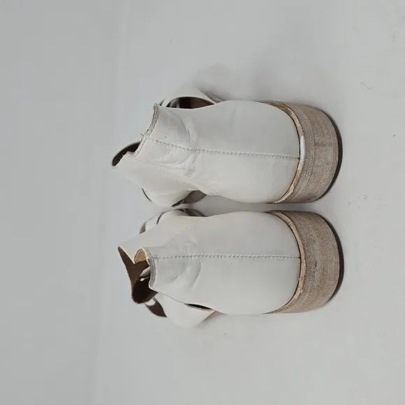 Free People Sun Valley Sandals Sienna White Color Womens Size 7.5