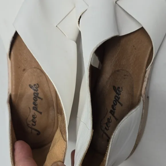 Free People Sun Valley Sandals Sienna White Color Womens Size 7.5