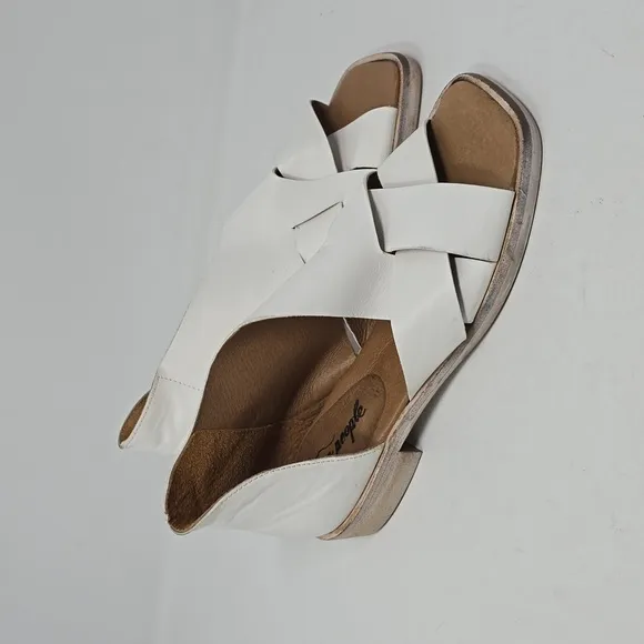 Free People Sun Valley Sandals Sienna White Color Womens Size 7.5