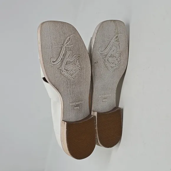 Free People Sun Valley Sandals Sienna White Color Womens Size 7.5