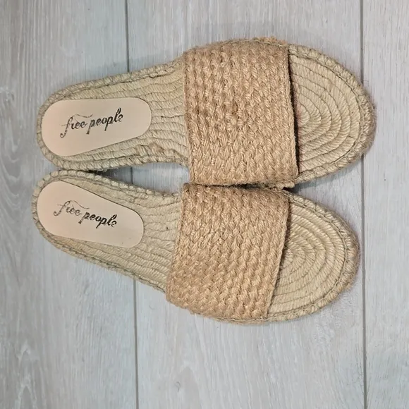Free People Women Espadrille Sandals shoes sz 39/8-8.5