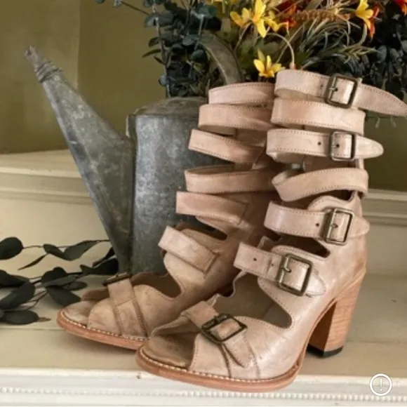 Freebird Bond Strappy Heeled Sandals