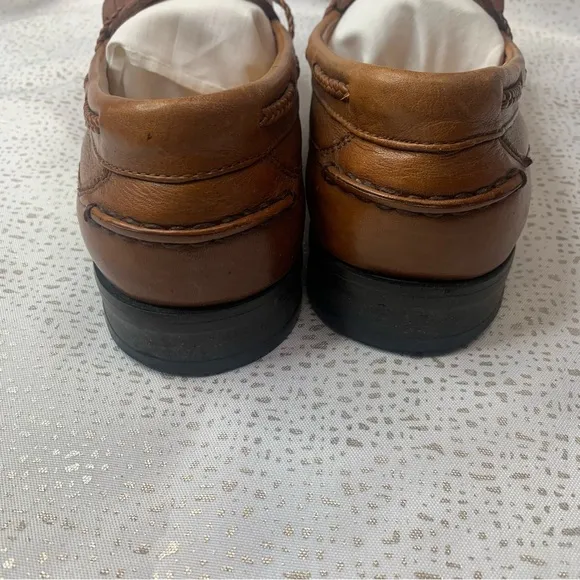 FRENCH SHRINER Men’s Shoes Richmond Loafers Genuine Leather with Tassel 10M