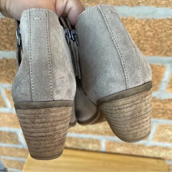 Frye Double Zip Ankle Boot Ash Judith 6