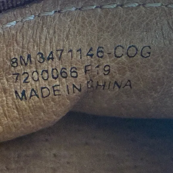 FRYE Melanie Womens Slip-On Leather Sneaker Cognac/Brown Flats Shoe Size 8M