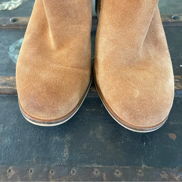 Frye Phoebe Braided Cut Out Booties 9