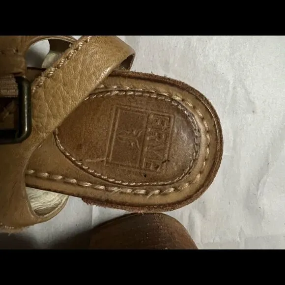 FRYE LEATHER SANDALS SIZE 8‎