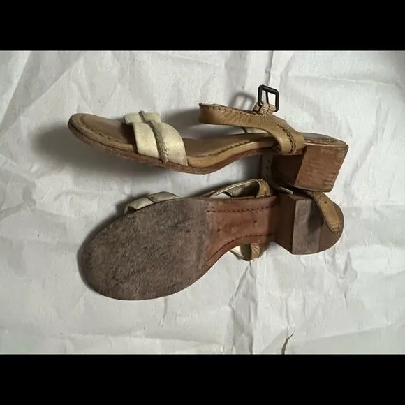 FRYE LEATHER SANDALS SIZE 8‎