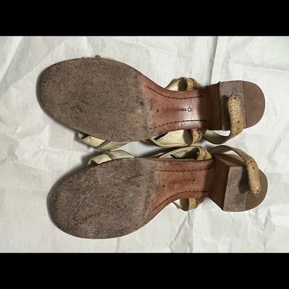 FRYE LEATHER SANDALS SIZE 8‎