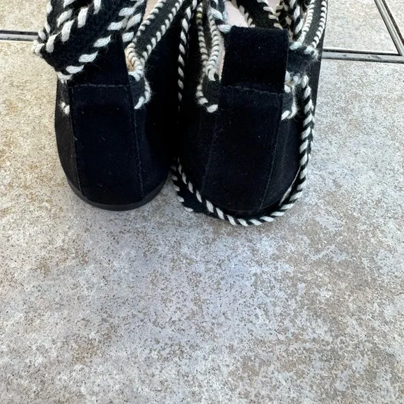 Furla suede flats shoes