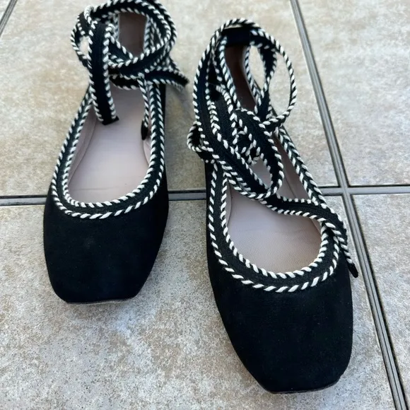 Furla suede flats shoes