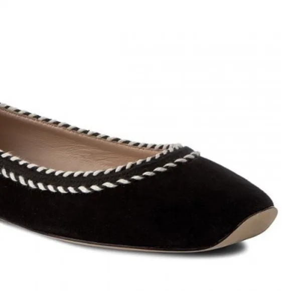 Furla suede flats shoes