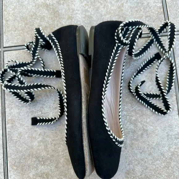 Furla suede flats shoes