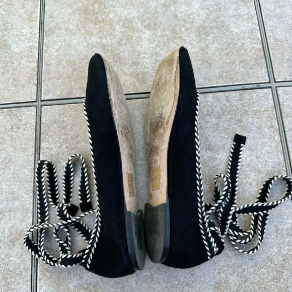 Furla suede flats shoes