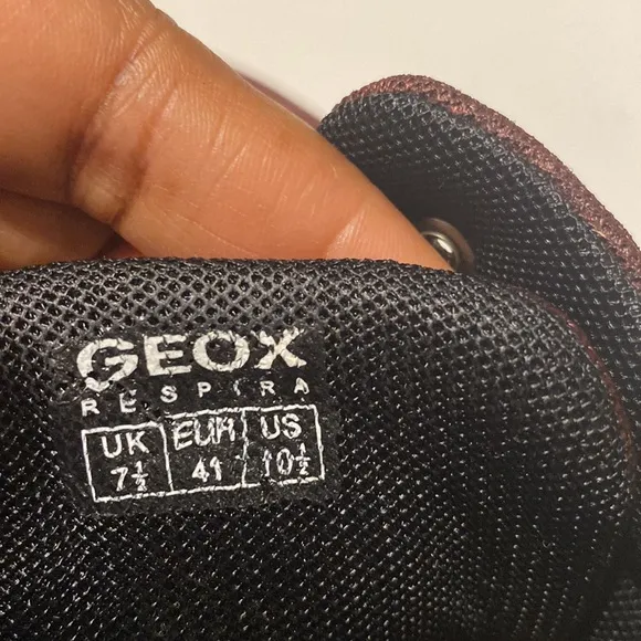 GEOX RESPIRA NET BREATHING SYSTEM MENS BOOTS SIZE 10.5