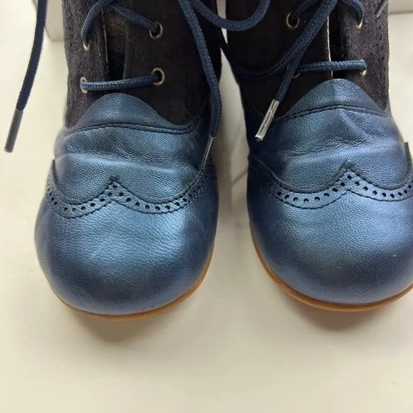 Gepetto’s Blue Pascuala Girls Boots