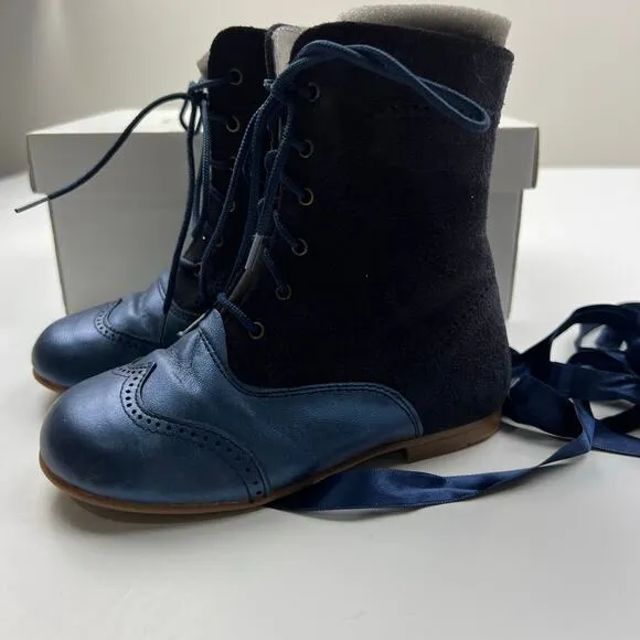 Gepetto’s Blue Pascuala Girls Boots