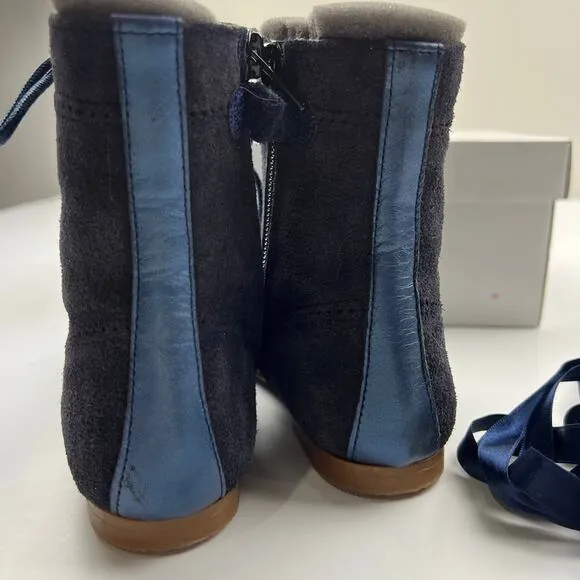 Gepetto’s Blue Pascuala Girls Boots