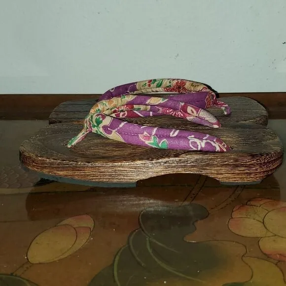 Geta Japanese Wooden Shoes Zori Sandals