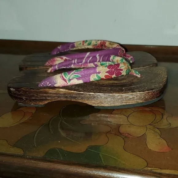 Geta Japanese Wooden Shoes Zori Sandals