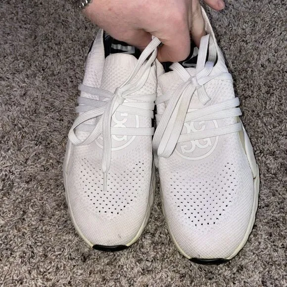 G/FORE MG4.1 White Knit Low Spikeless‎ Mens Golf Shoes G4MS20EF07 Mens Size 7