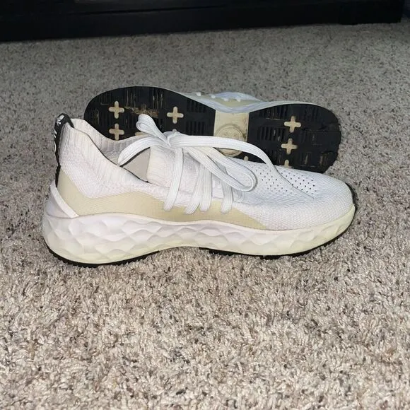 G/FORE MG4.1 White Knit Low Spikeless‎ Mens Golf Shoes G4MS20EF07 Mens Size 7