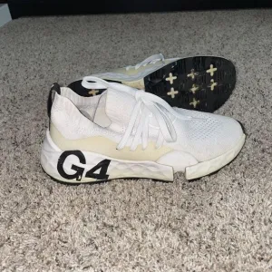 G/FORE MG4.1 White Knit Low Spikeless‎ Mens Golf Shoes G4MS20EF07 Mens Size 7