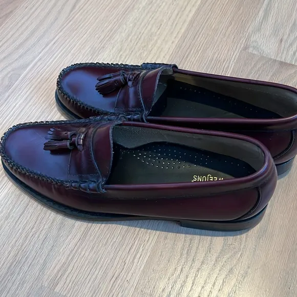 G.H. Bass &amp; Co. Men's Tassel Weejun Loafers in Wine