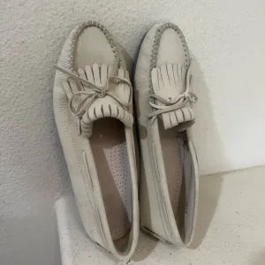 GH Bass Handcrafted Loafers Driving Shoes Sandals Tan Men’s 11.5 Suede Leather