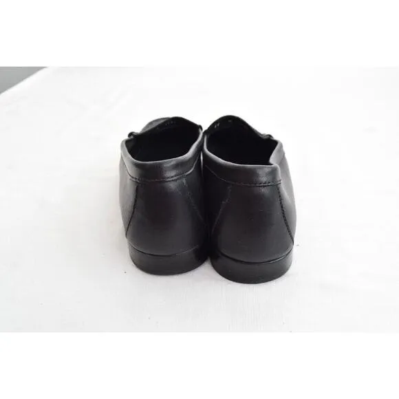 G.H. Bass Weejuns Sz 11 M Womens Whitney Black Leather Penny Loafers Shoes