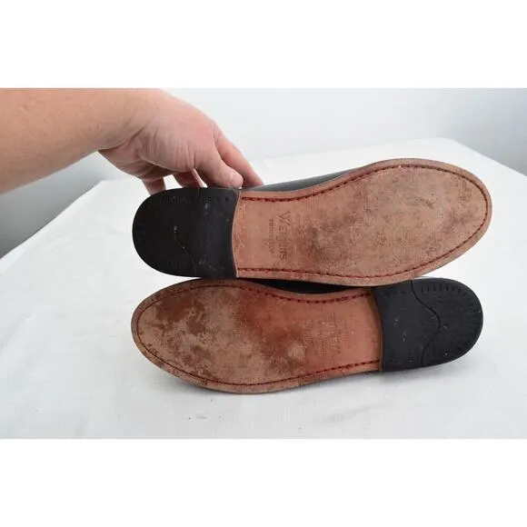 G.H. Bass Weejuns Sz 11 M Womens Whitney Black Leather Penny Loafers Shoes