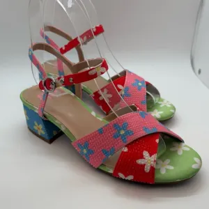 Gianni Bini Floral Girls Sandals with Heals