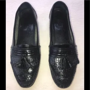 Giorgio Brutini Black Loafers Sz 10 D