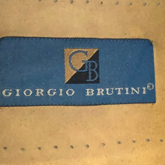 Giorgio Brutini Mens 210851 Caster Wing Tip Oxford Dress Shoes Black Size 10 M