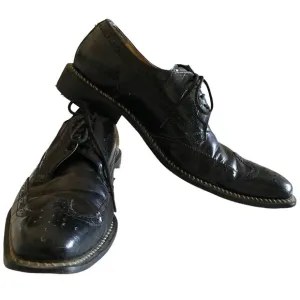 Giorgio Brutini Mens 210851 Caster Wing Tip Oxford Dress Shoes Black Size 10 M