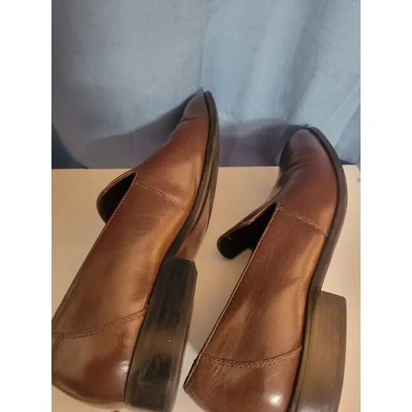 Giorgio Brutini Size 10M Mens Dress Shoes Size Brown Leather Loafer