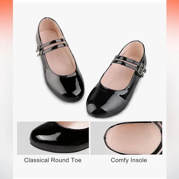 Girls Dress Shoes Mary Jane Shoes size 2