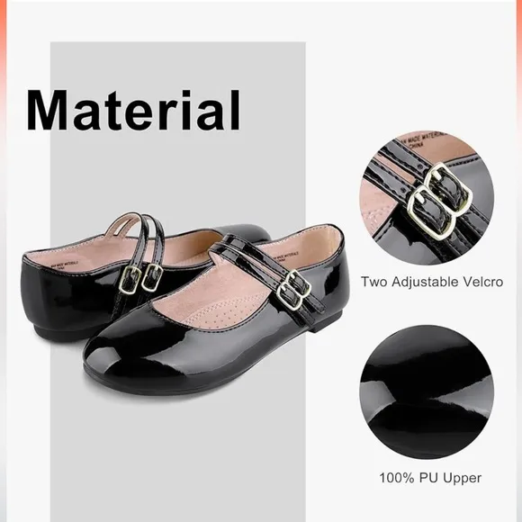 Girls Dress Shoes Mary Jane Shoes size 2