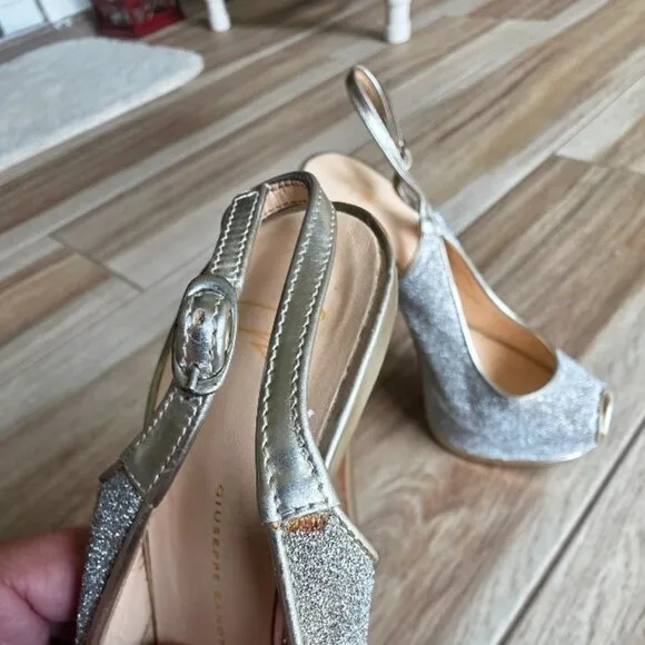 Giuseppe Zanotti Crystal Embellished Heels Eur. 40
