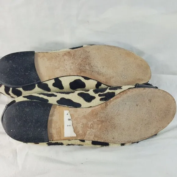 Giuseppe Zanotti Design Cow Hair Flats Slip on shoes size 6 B
