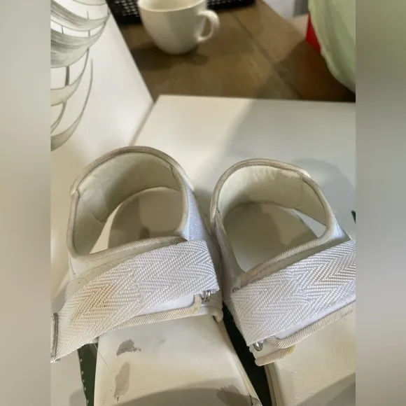 Giuseppe Zanotti White Canvas Blabber Sport Sandals 37