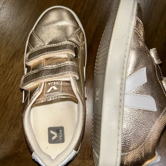 Gold Unisex Esplar Sneakers - Toddler, Little Kid size 2T
