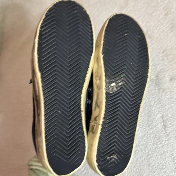 Golden Goose Superstar Sneakers-Denim Blue-Size 7